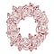 Matrice de découpe à motif de couronne de roses de Recollections